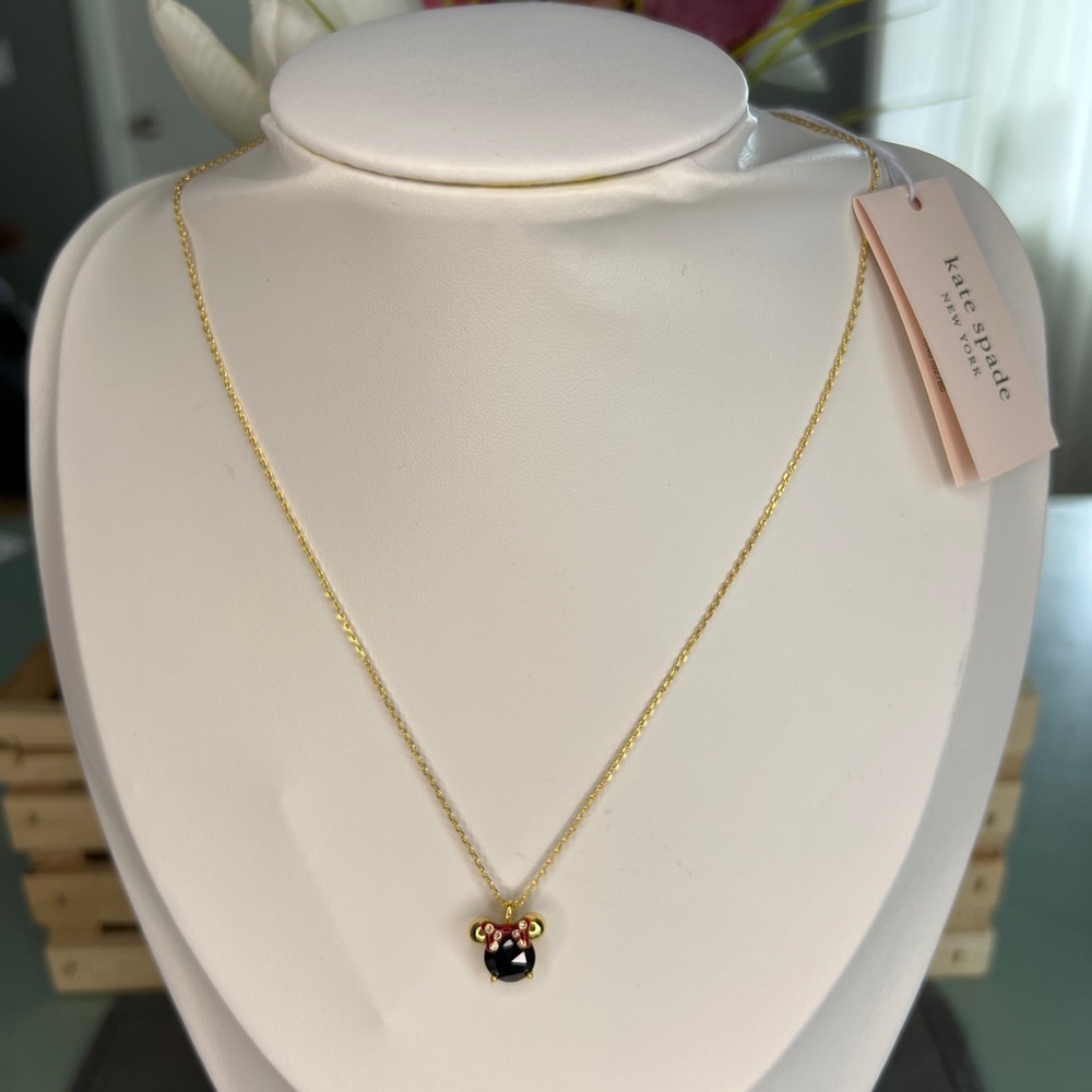 Kate Spade x Disney Minnie Mouse Necklace